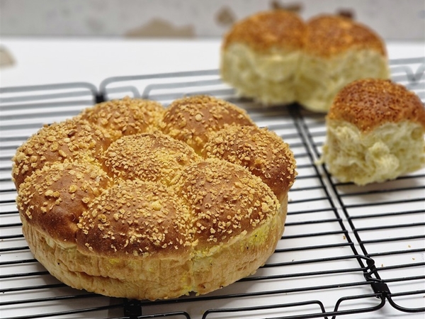 Vogelnestje van mais brioche