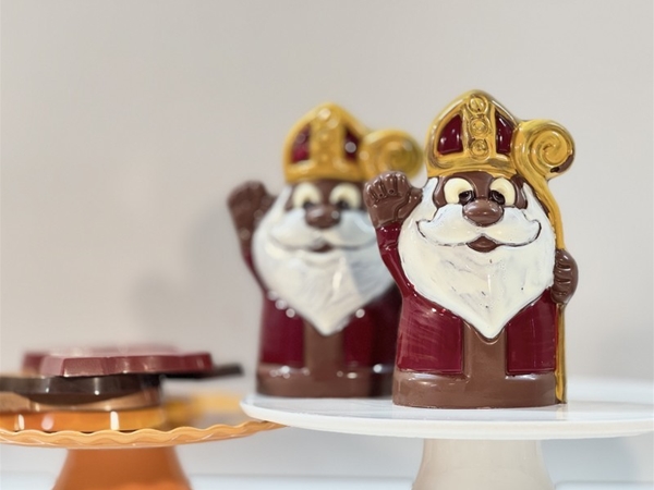 Choco Sint groot holfiguur