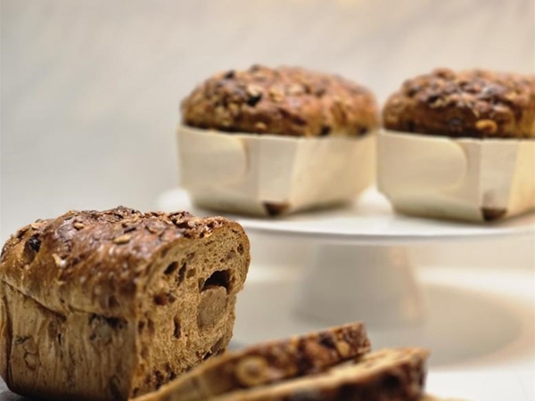 Noten Caramelstol kerst (mokka)