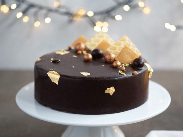 Sacher taart kerst 6 pers